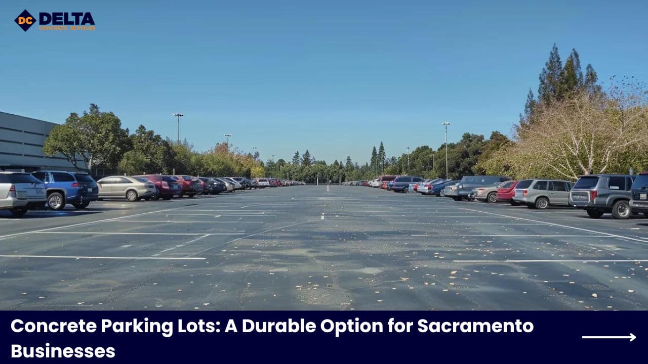 Concrete Parking Lots: A Durable Option for Sacramento Businesses image