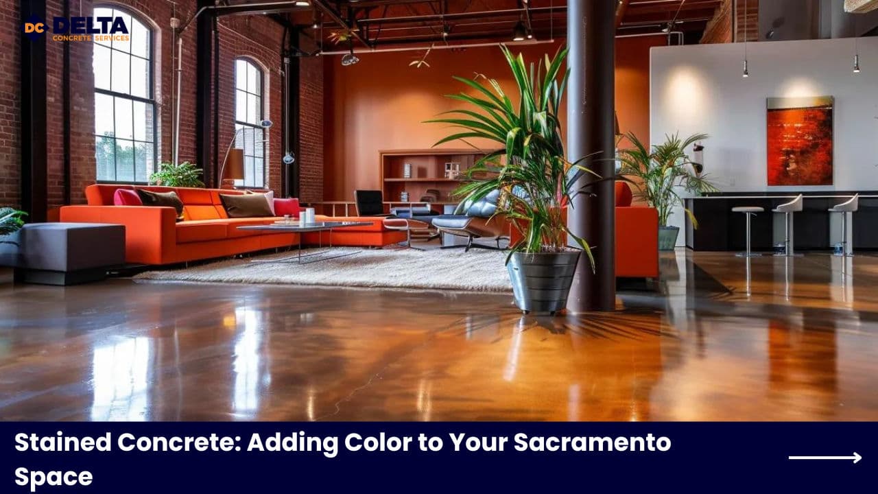 Stained Concrete: Adding Color to Your Sacramento Space image